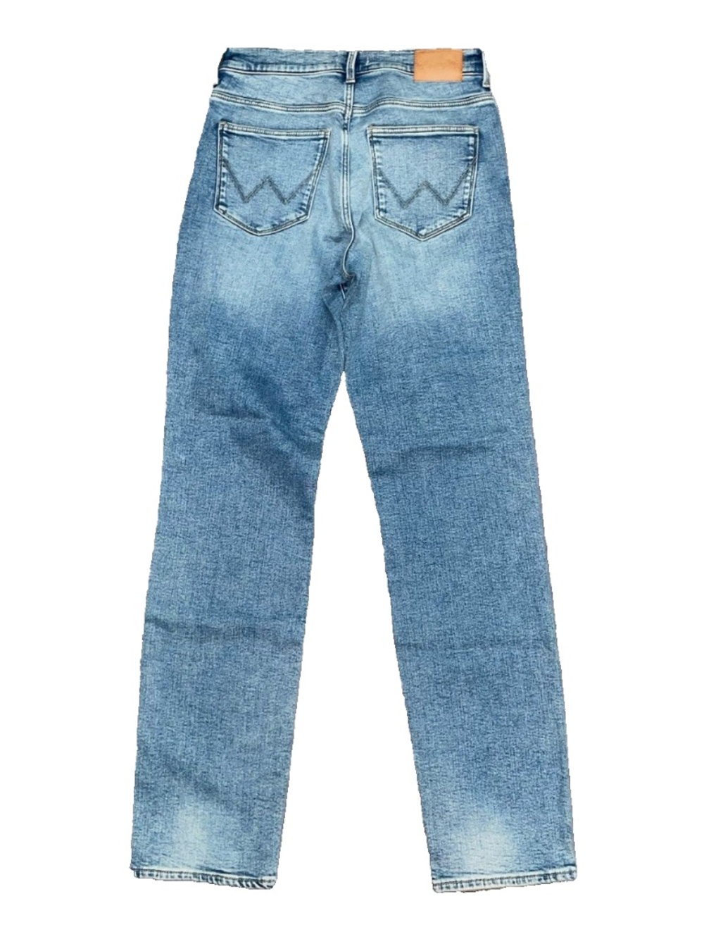 Y2K Wrangler Women's Jeans 28 x 31 Straight Light Wash EUC
